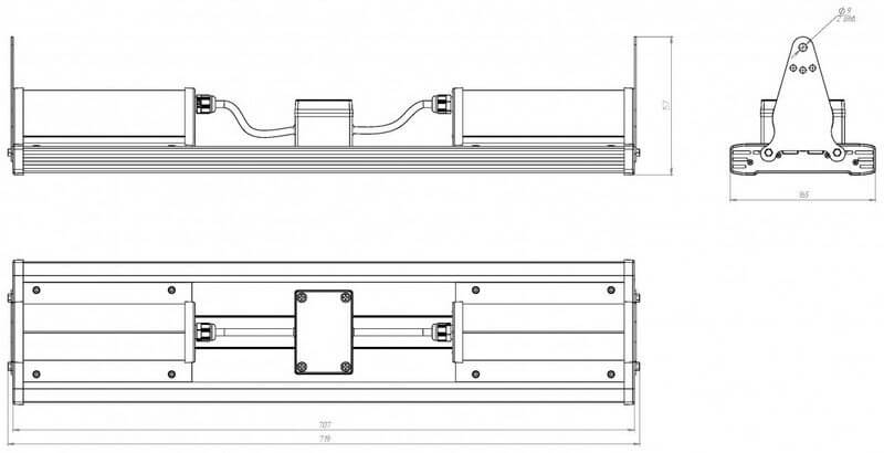ECOLED-60-130W-14450-D HIGHBAY